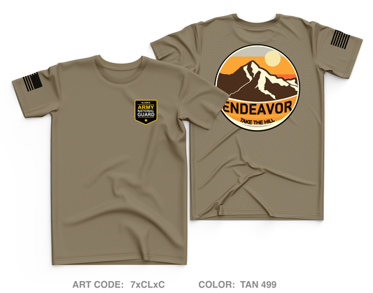 TEAM ENDEAVOR AKARNG RRB Core Men's SS Performance Tee - 7xCLxC