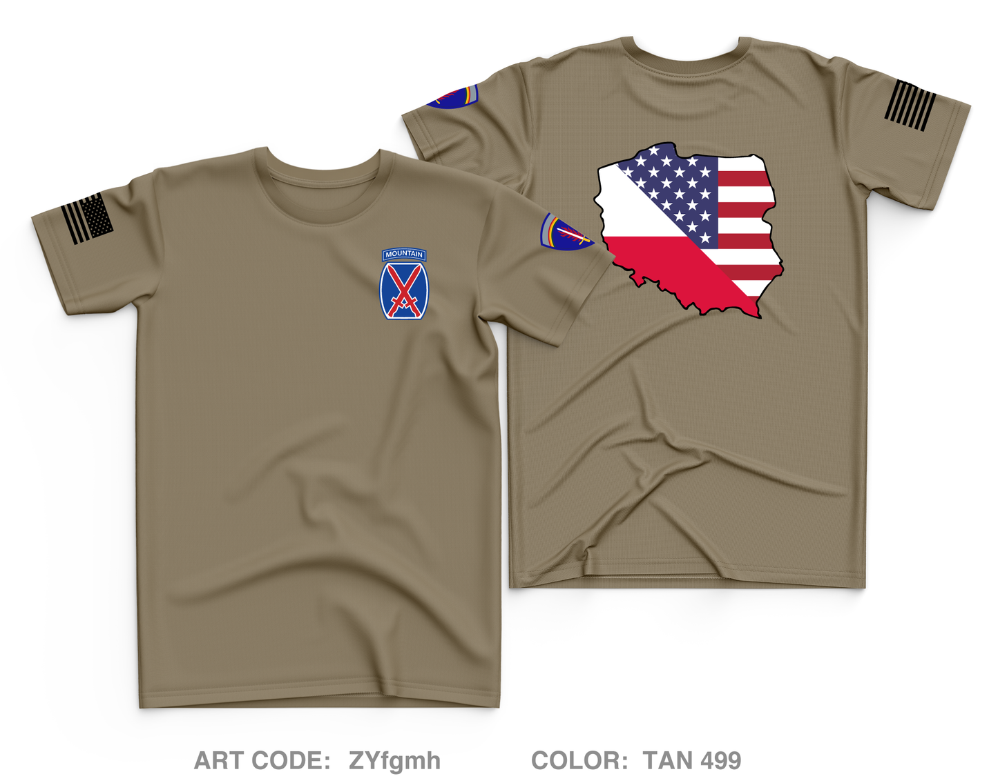 SGS 10th Mountain Div Core Men's SS Performance Tee - ZYfgmh