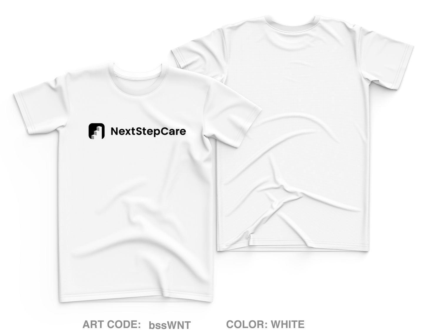 Next Step Care Core Men's SS Performance Tee - bssWNT