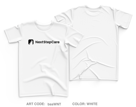 Next Step Care Core Men's SS Performance Tee - bssWNT
