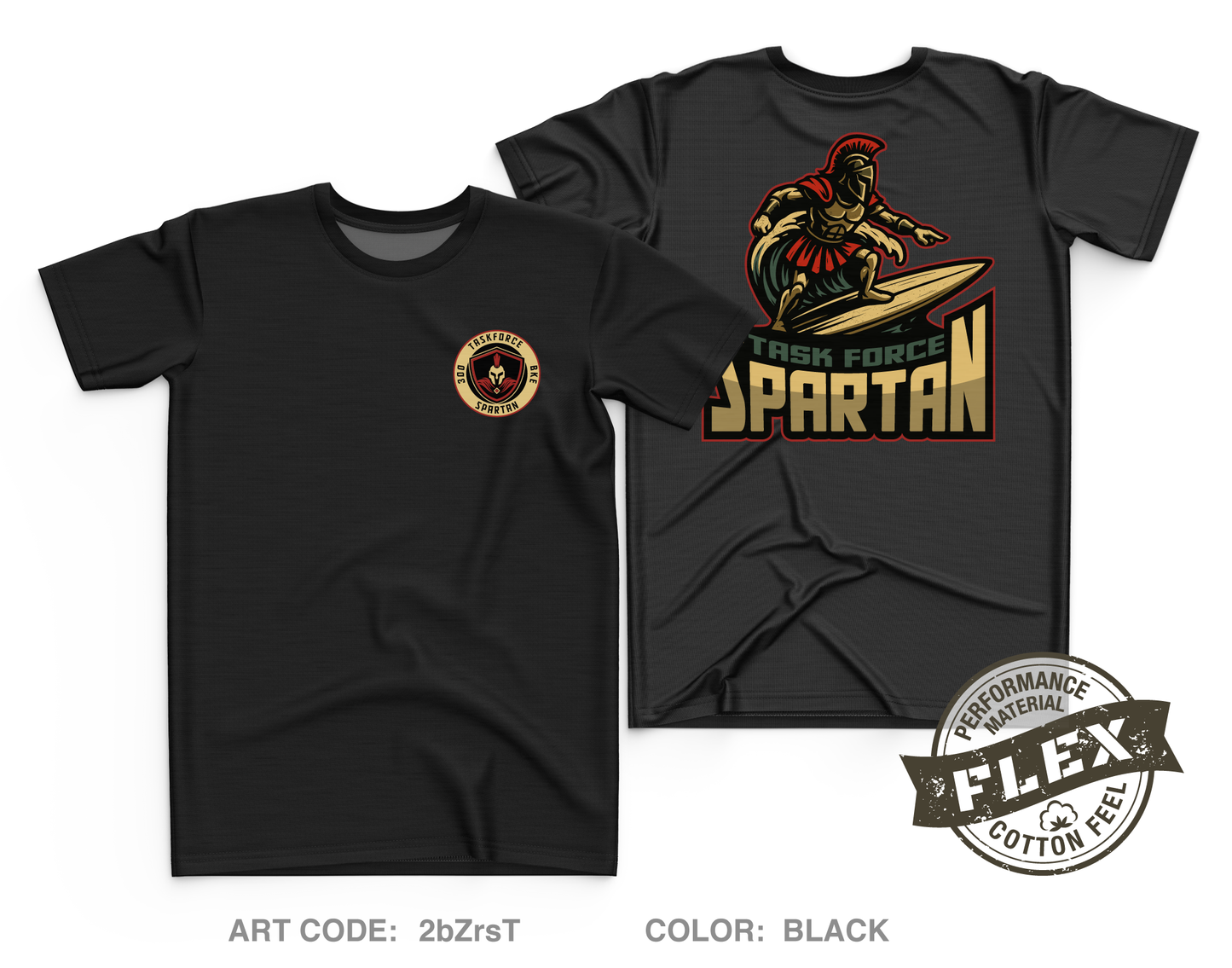TF Spartan Main Store Core Men's SS Flex Performance Tee - 2bZrsT