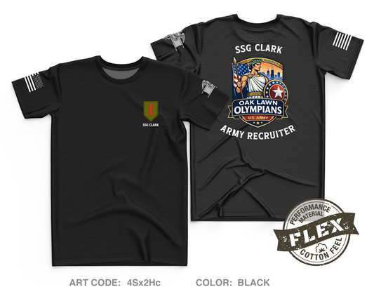 Chicago Recruiting Core Men's SS Flex Performance Tee - 4Sx2Hc