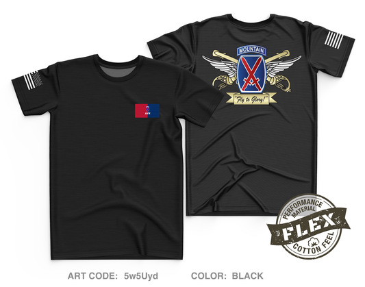 10th Combat Aviation Brigade Fundraising Collection Core Men's SS Flex Performance Tee - 5w5Uyd