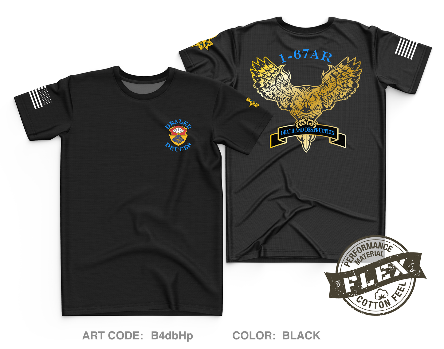 S2, 1-67 AR Core Men's SS Flex Performance Tee - B4dbHp