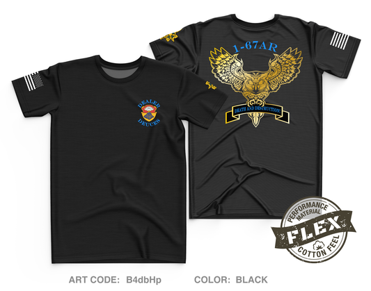 S2, 1-67 AR Core Men's SS Flex Performance Tee - B4dbHp