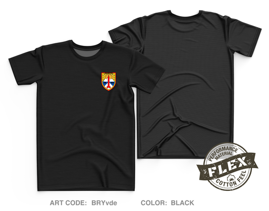 Air and Missile Defense Test Directorate (AMDTD) Core Men's SS Flex Performance Tee - BRYvde