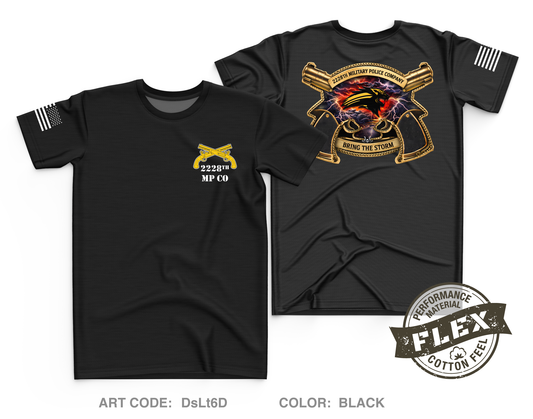 2228th MP CO Core Men's SS Flex Performance Tee - DsLt6D