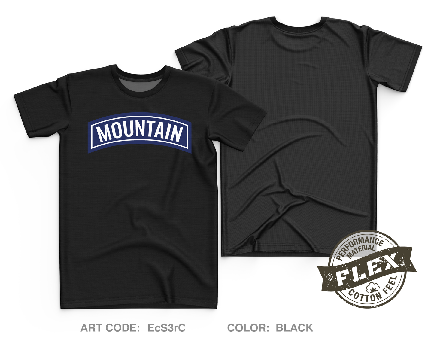 Mountain Training Group Core Men's SS Flex Performance Tee - EcS3rC