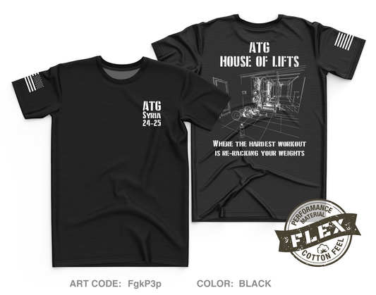B Battery 2-218th FA Core Men's SS Flex Performance Tee - FgkP3p
