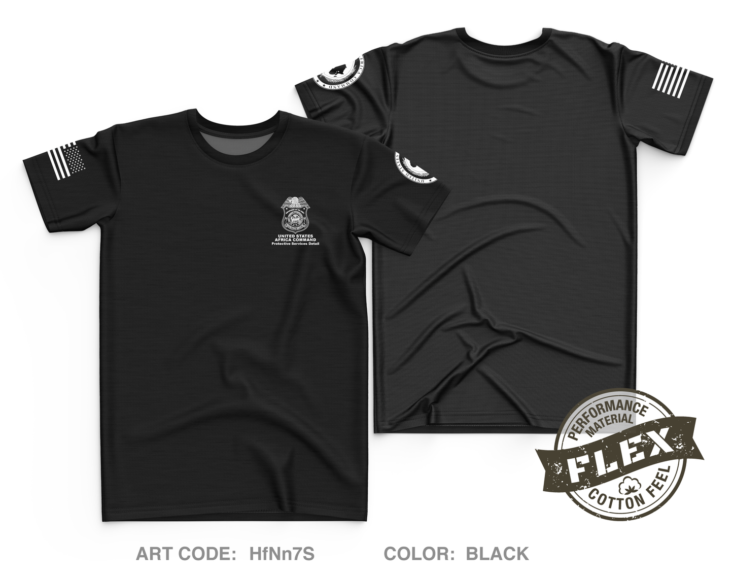 AFRICOM-PSD Core Men's SS Flex Performance Tee - HfNn7S