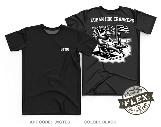Cuban Hog Core Men's SS Flex Performance Tee - JxGTD3