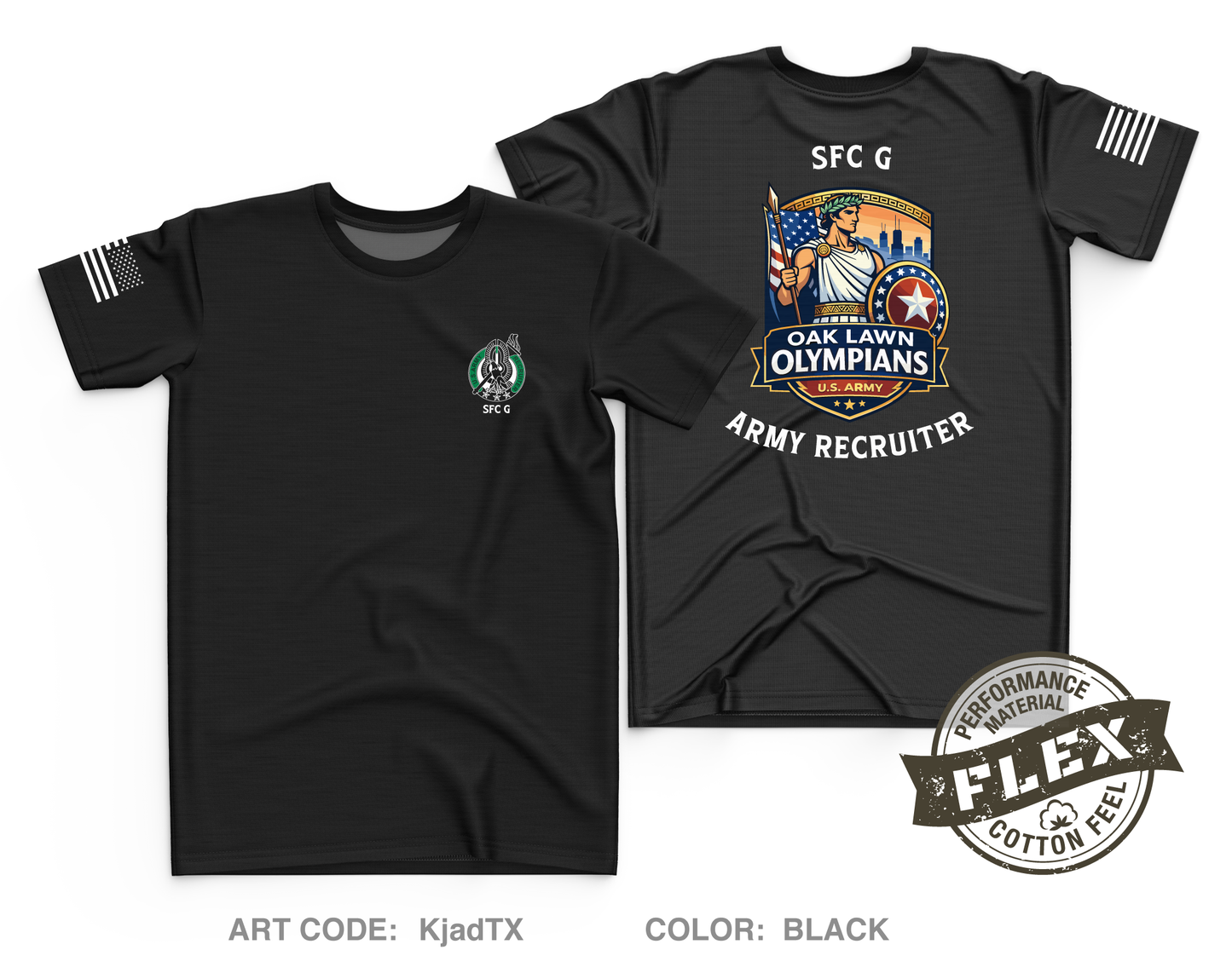 Chicago Recruiting Core Men's SS Flex Performance Tee - KjadTX
