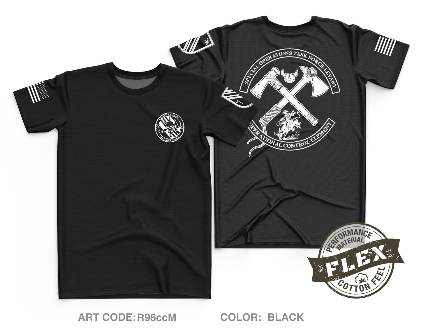 HHC, 3rd BN, 5th SFG(A) Core Men's SS Flex Performance Tee - R96ccM