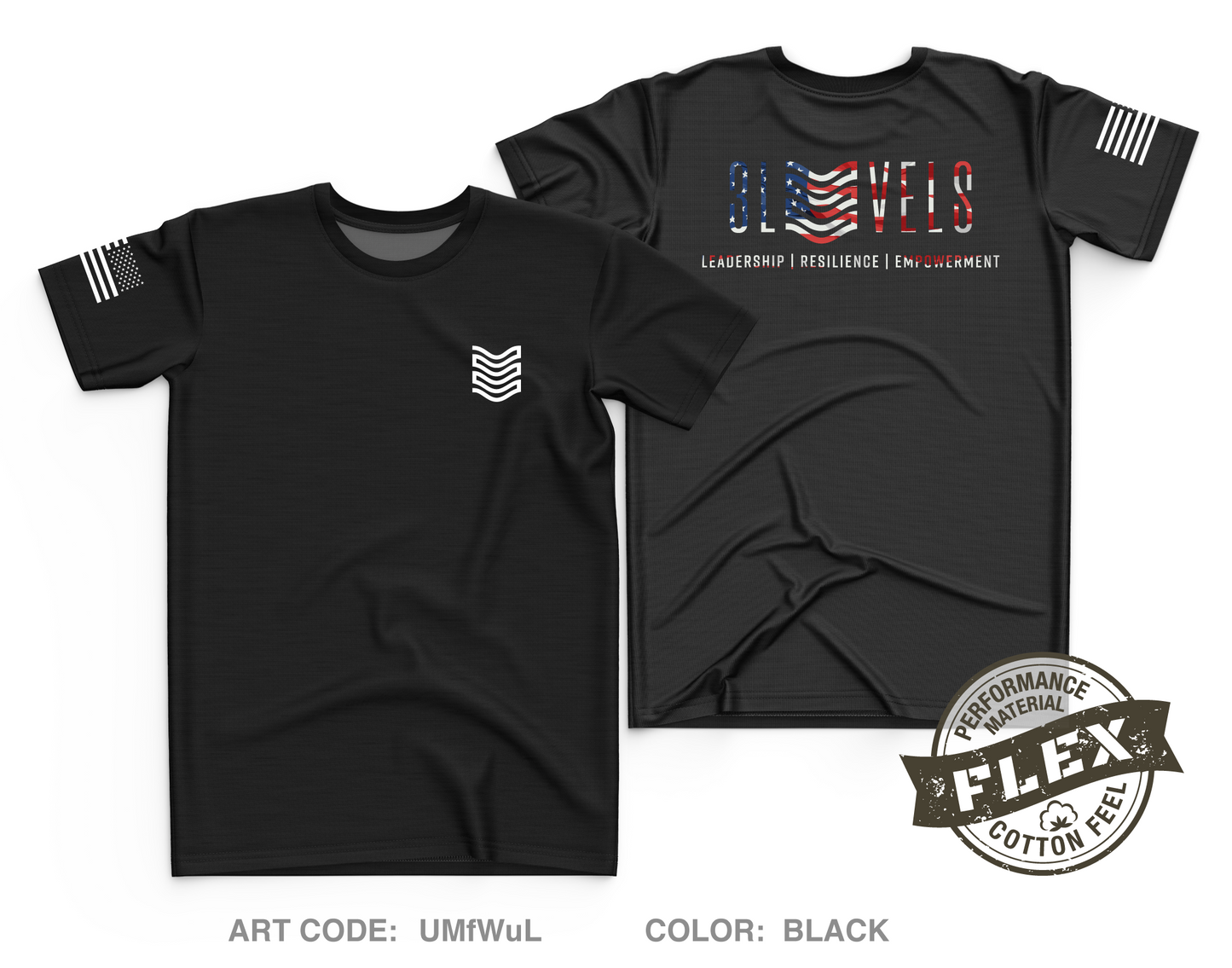 3LEVELS,LLC Core Men's SS Flex Performance Tee - UMfWuL