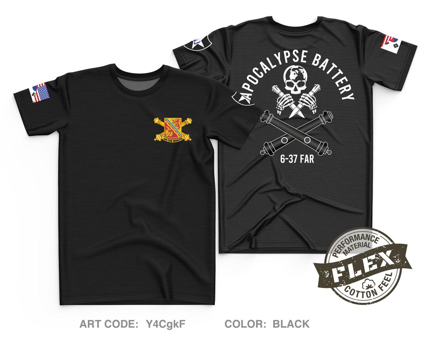 6|37 FAR Core Men's SS Flex Performance Tee - Y4CgkF