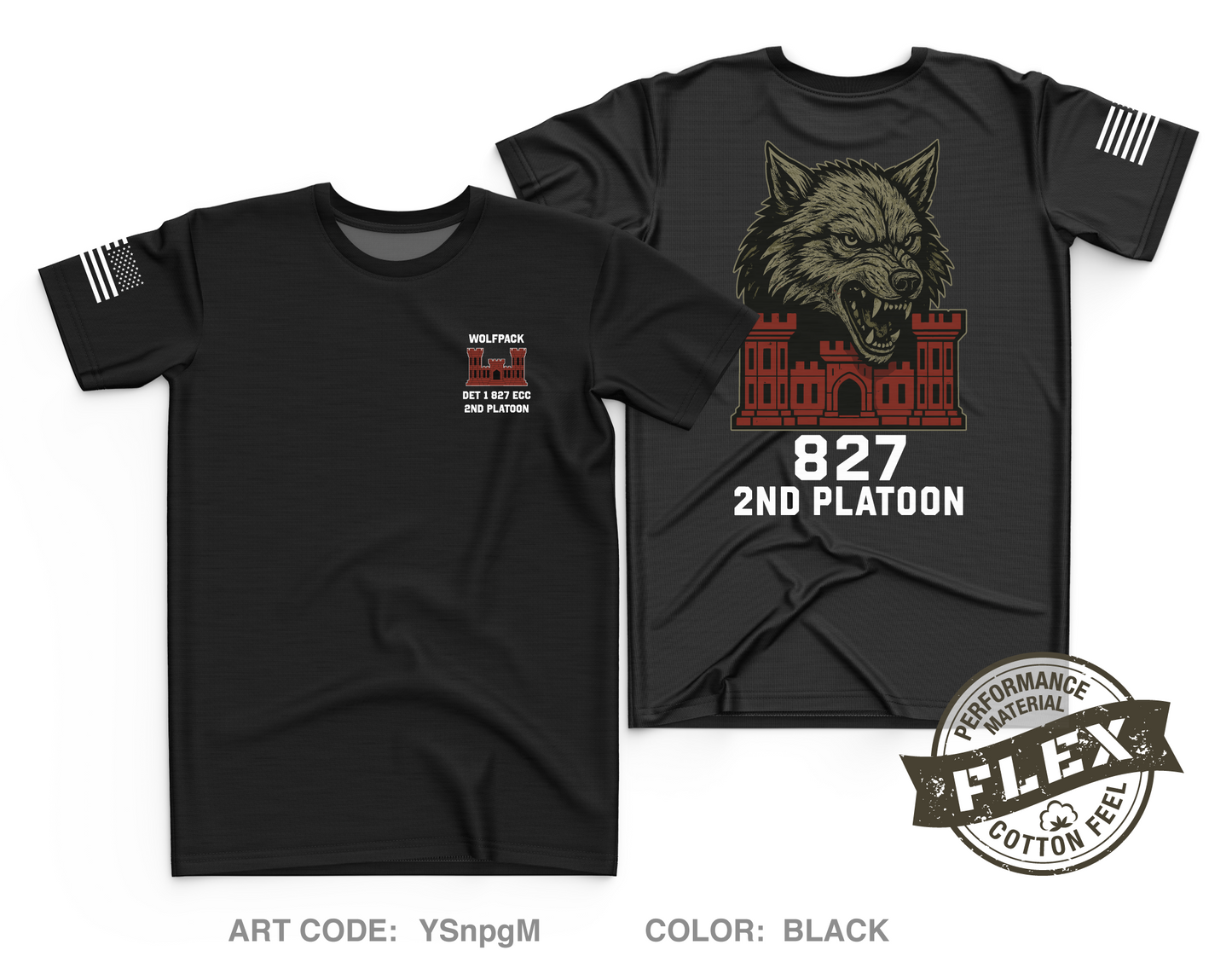 Det 1 827 ECC Core Men's SS Flex Performance Tee - YSnpgM