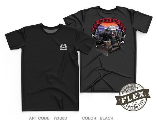 380TH ESC Core Men's SS Flex Performance Tee - YctU8D
