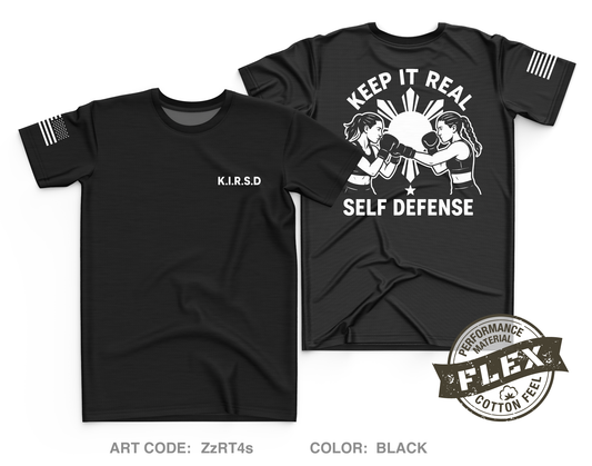 Keep It Real Self Defense Core Men's SS Flex Performance Tee - ZzRT4s