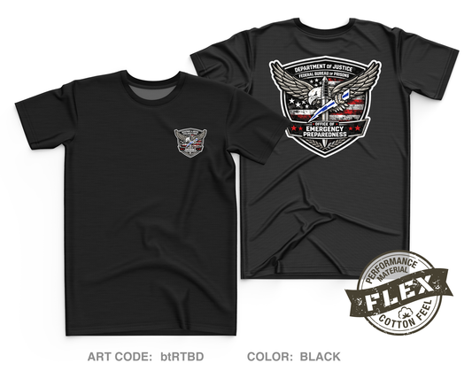 Office of Emergency Preparedness Core Men's SS Flex Performance Tee - btRTBD