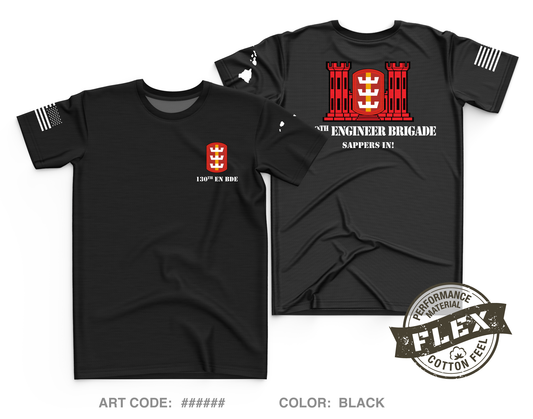 130th EN BDE, 8TSC Core Men's SS Flex Performance Tee - dNuQQt