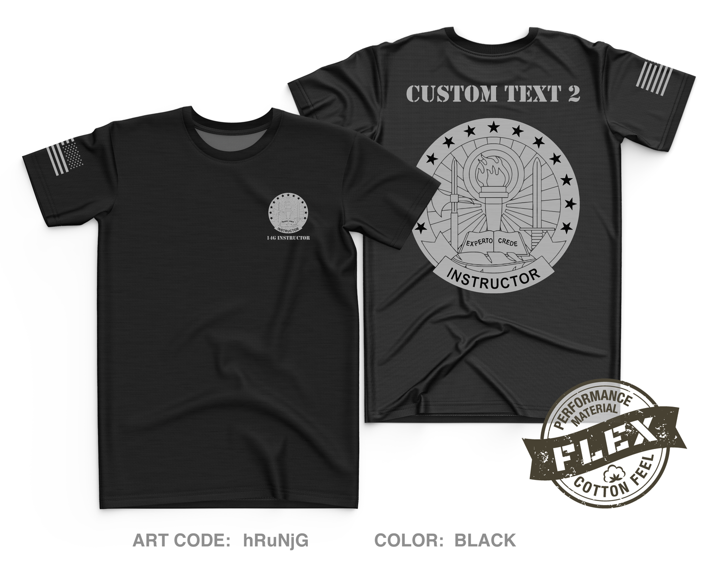 14G Instructors Core Men's SS Flex Performance Tee - hRuNjG