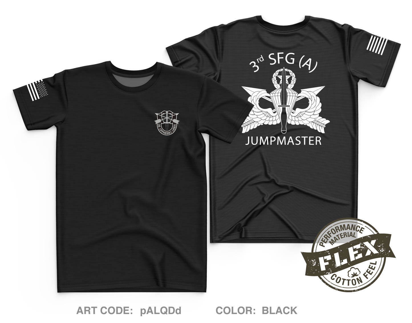 3D Special Forces Group Core Men's SS Flex Performance Tee - pALQDd