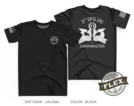 3D Special Forces Group Core Men's SS Flex Performance Tee - pALQDd
