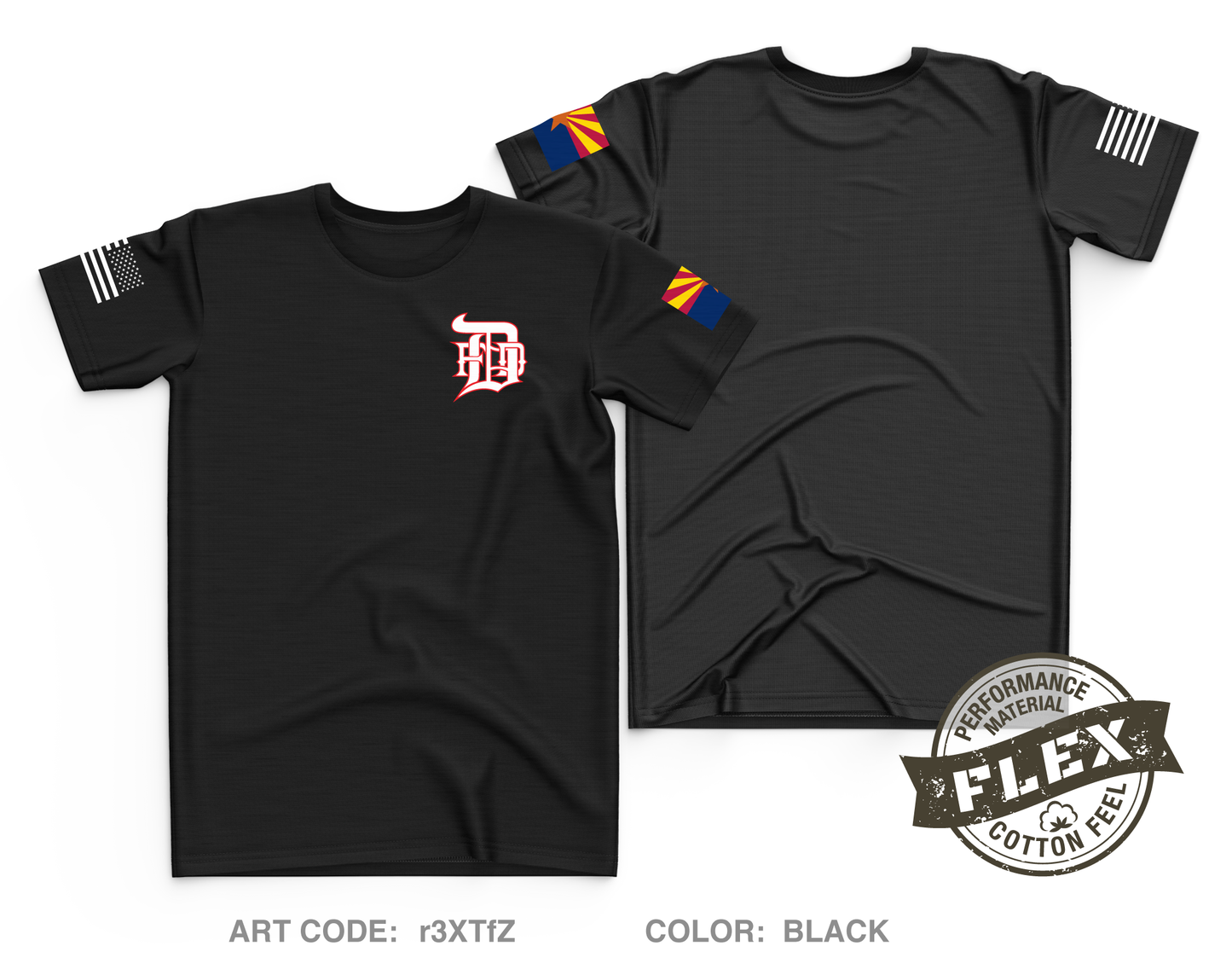 Douglas Fire Dept.  Core Men's SS Flex Performance Tee - r3XTfZ