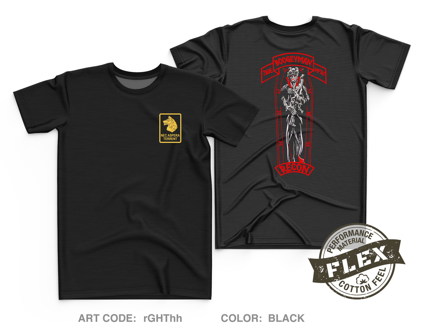 Shadow Platoon Recon MFRC Core Men's SS Flex Performance Tee - rGHThh