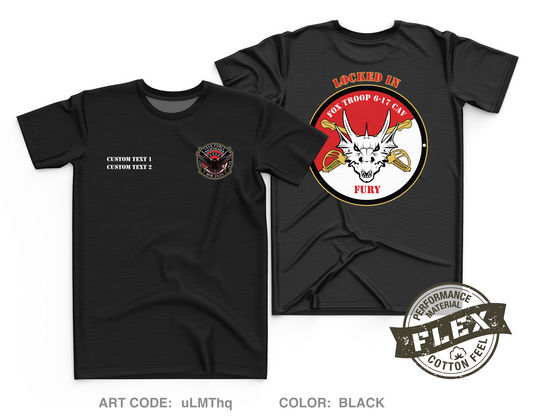 CUSTOM F/6-17 ACS Core Men's SS Flex Performance Tee - uLMThq