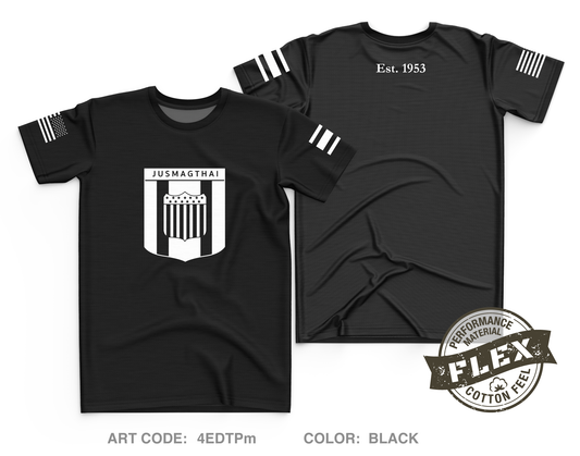JUSMAGTHAI Core Men's SS Flex Performance Tee - 4EDTPm