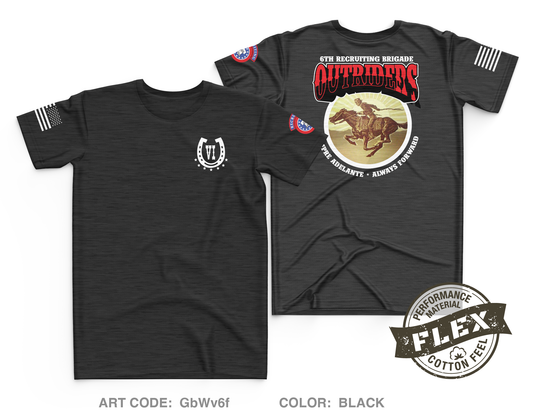 6th Recruiting Brigade Core Men's SS Flex Performance Tee - GbWv6f