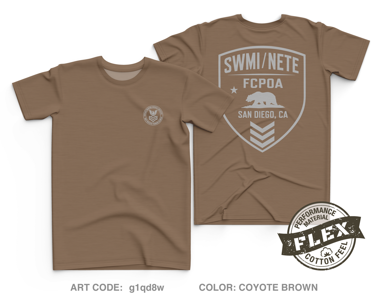 SWMI/NETE FCPOA Core Men's SS Flex Performance Tee - g1qd8w