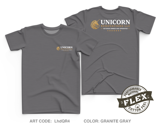 Unicorn Renovations LLC Core Men's SS Flex Performance Tee - LhdQR4