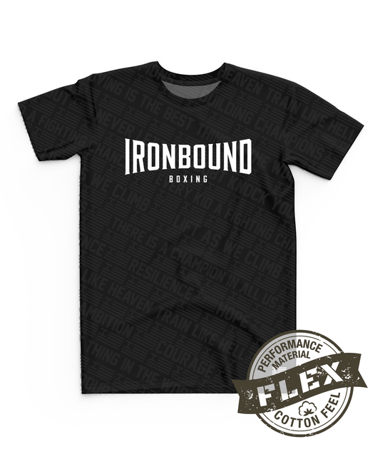 Ironbound Core Men's SS Flex Performance Tee - Fighting Phrases
