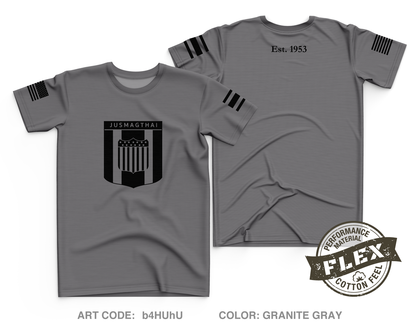 JUSMAGTHAI Core Men's SS Flex Performance Tee - b4HUhU