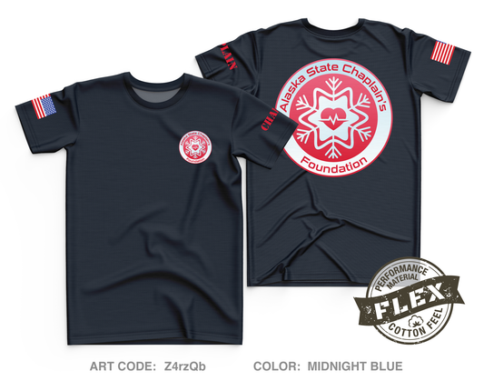 Alaska State Chaplain’s Foundation Core Men's SS Flex Performance Tee - Z4rzQb