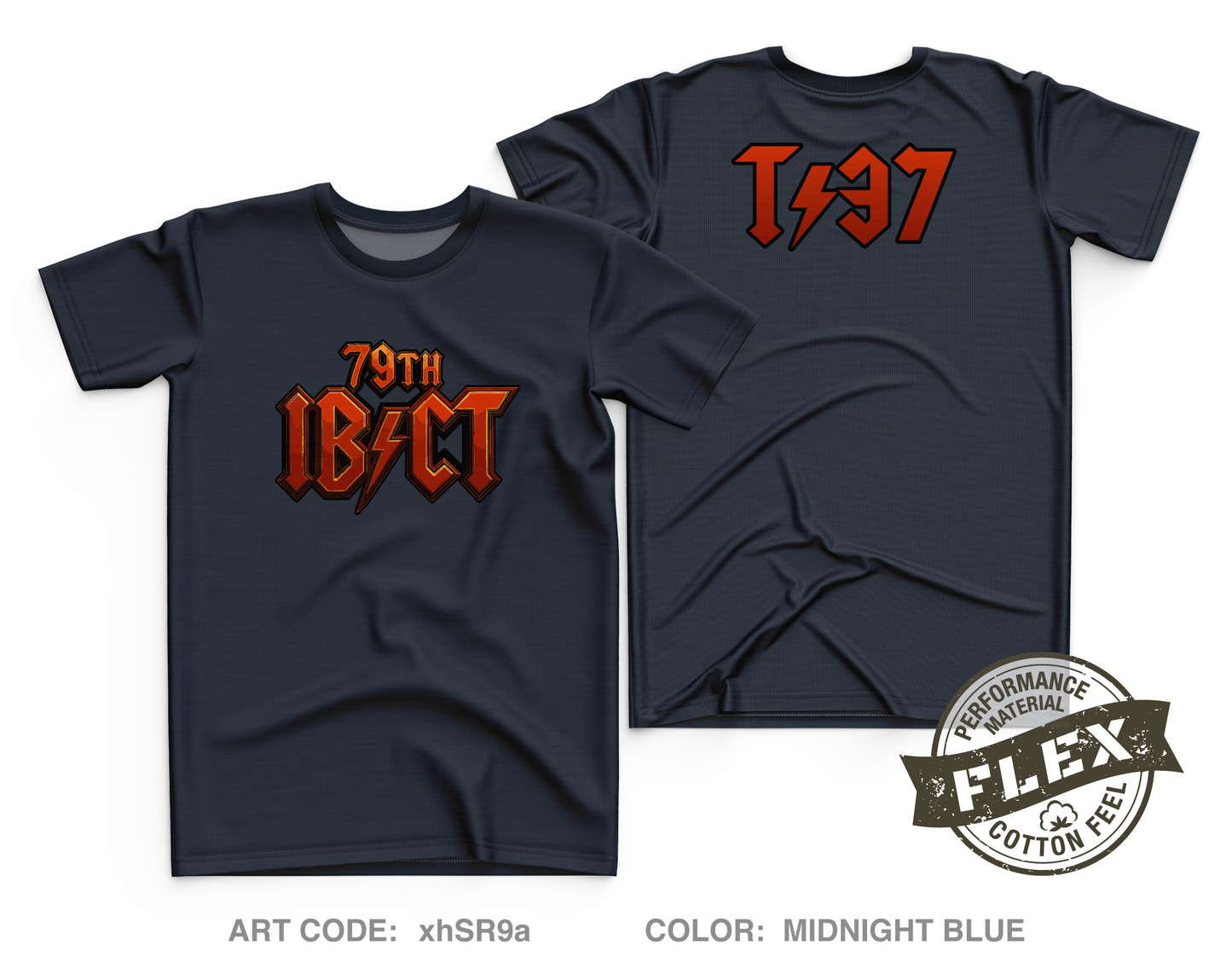79TH IBCT Core Men's SS Flex Performance Tee - xhSR9a
