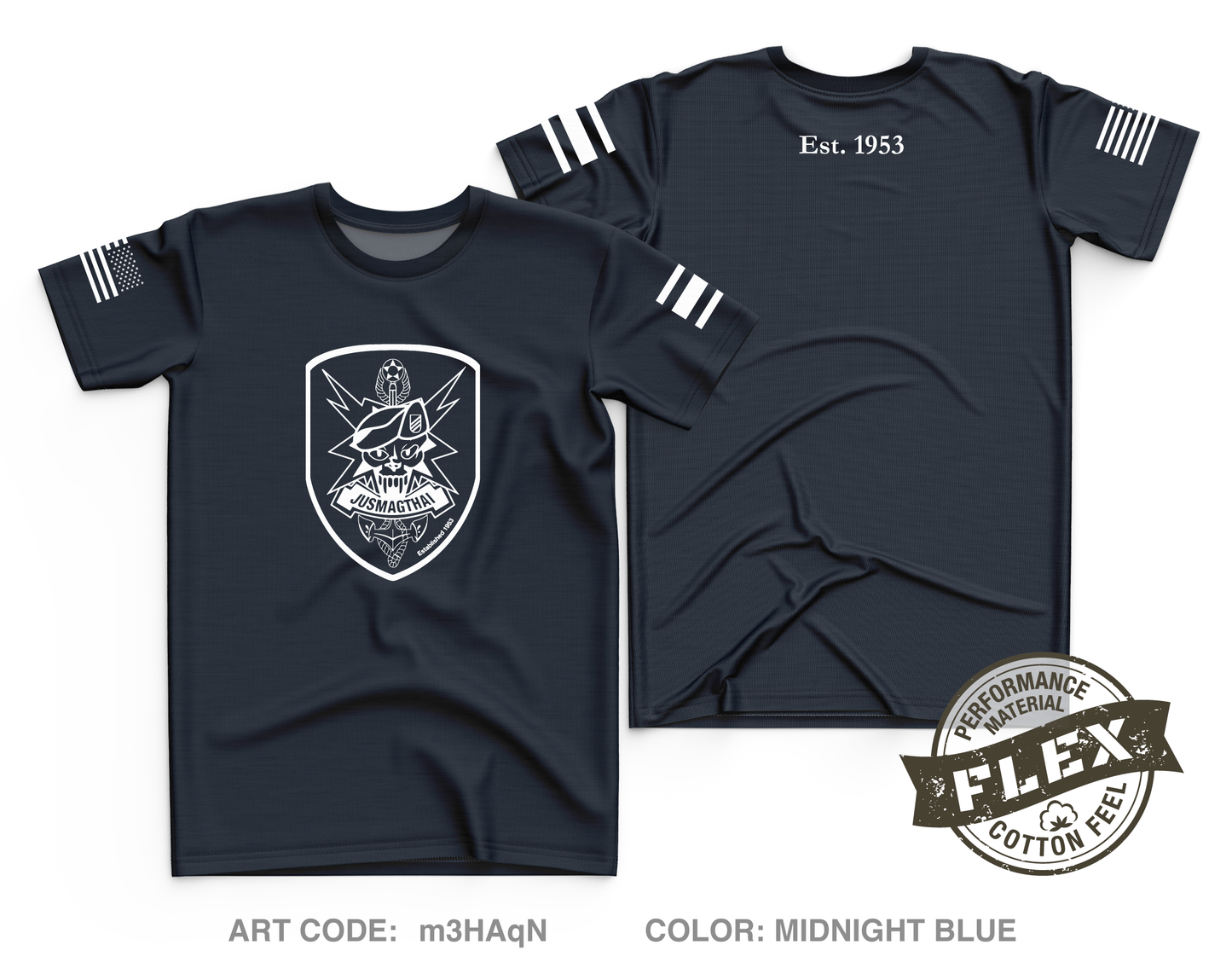 JUSMAGTHAI Core Men's SS Flex Performance Tee - m3HAqN