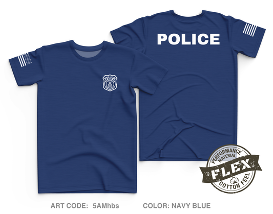 DAF Law Enforcement Academy Class 26-02 Core Men's SS Flex Performance Tee - 5AMhbs