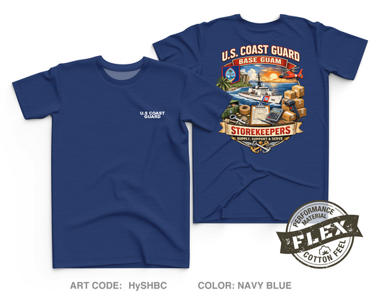 Base Guam/Storekeepers Core Men's SS Flex Performance Tee - HySHBC