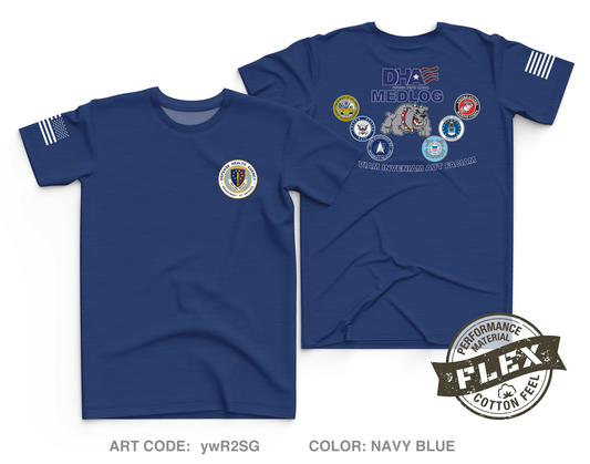 DHA J4 Fundraising Collection Core Men's SS Flex Performance Tee - ywR2SG