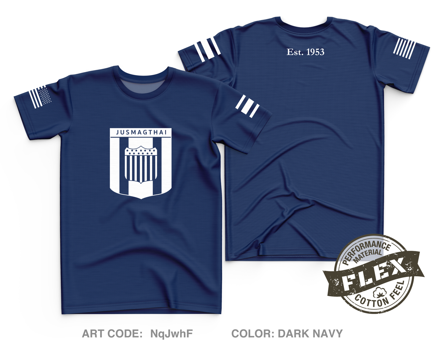 JUSMAGTHAI Core Men's SS Flex Performance Tee - NqJwhF