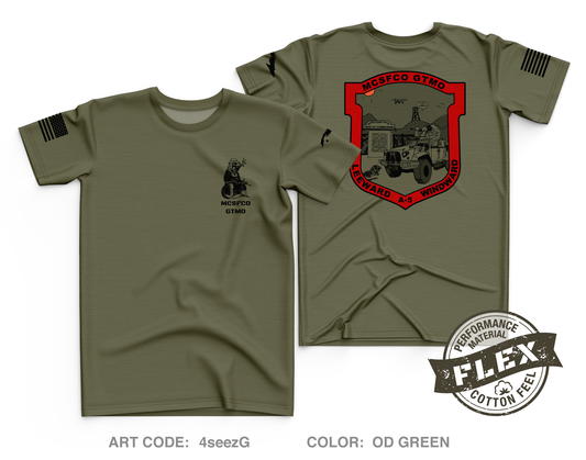 MCSFCO GTMO Core Men's SS Flex Performance Tee - 4seezG