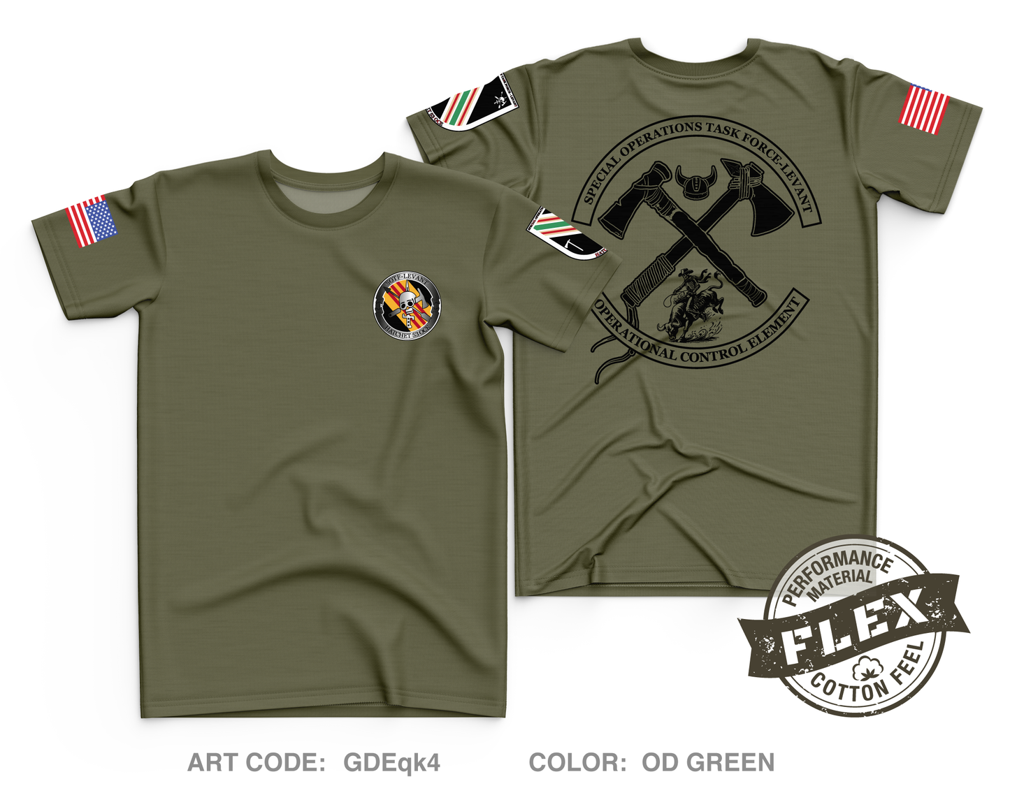 HHC, 3rd BN, 5th SFG(A) Core Men's SS Flex Performance Tee - GDEqk4