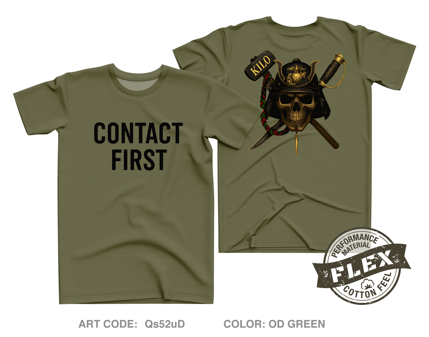 3rd Battalion 5th Marines Core Men's SS Performance Tee - Qs52uD