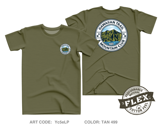 Hawaiian Trail and Mountain Club (HTMC) Core Men's SS Flex Performance Tee - Yc5eLP
