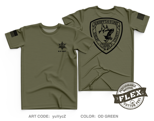 Shelby County Sheriff’s K-9 Unit Store 1 Core Men's SS Flex Performance Tee - yuVycZ