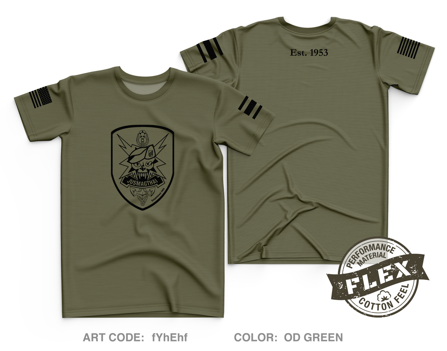 JUSMAGTHAI Core Men's SS Flex Performance Tee - fYhEhf