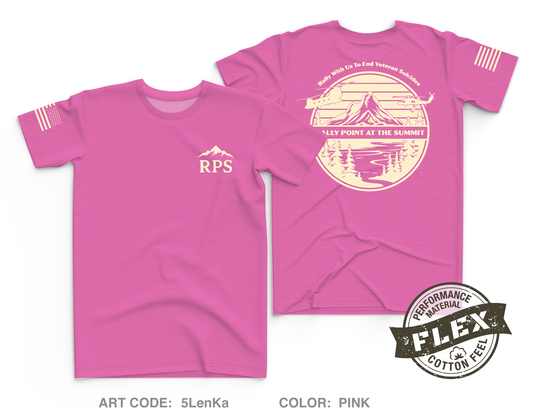Rally Point at the Summit Fundraising Collection Core Men's SS Flex Performance Tee - 5LenKa